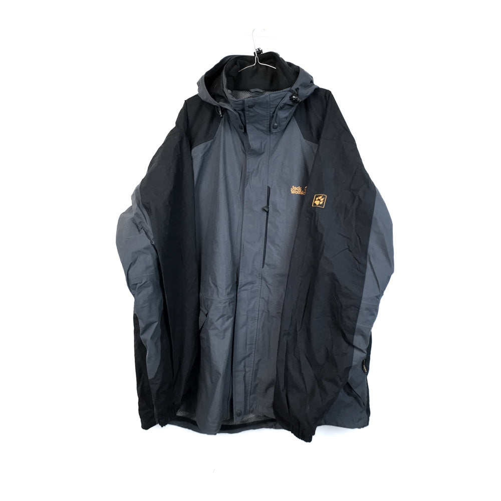 VIN-OUTW-35661 Preloved μπουφάν unisex γκρι Jack Wolfskin 3XL