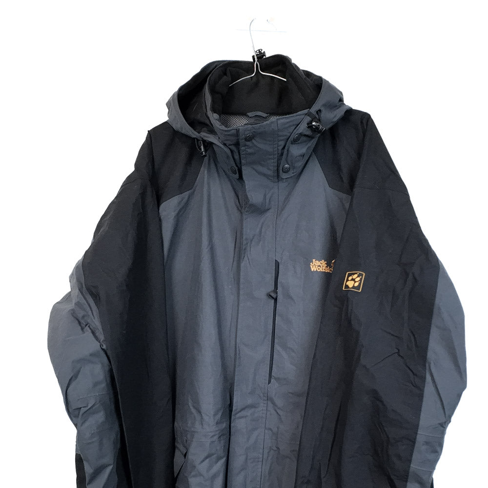 VIN-OUTW-35661 Preloved μπουφάν unisex γκρι Jack Wolfskin 3XL