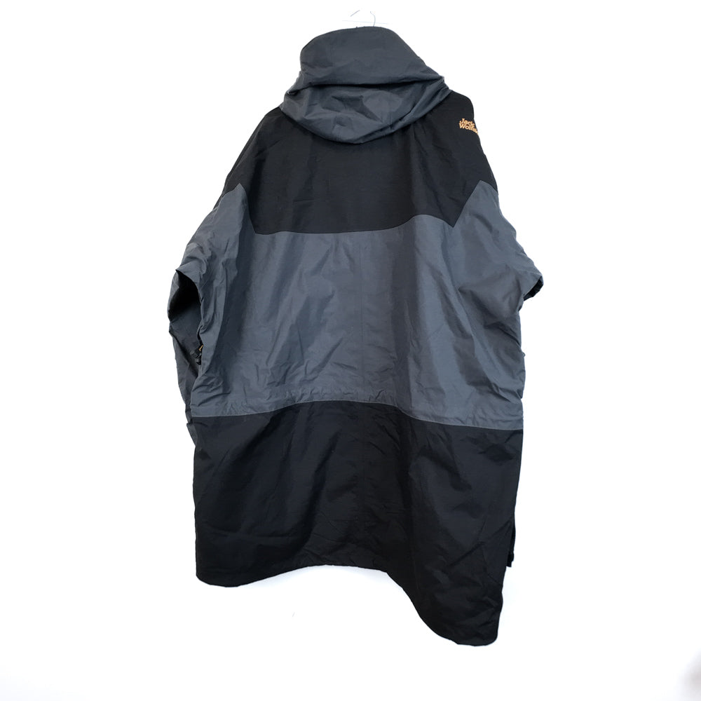 VIN-OUTW-35661 Preloved μπουφάν unisex γκρι Jack Wolfskin 3XL