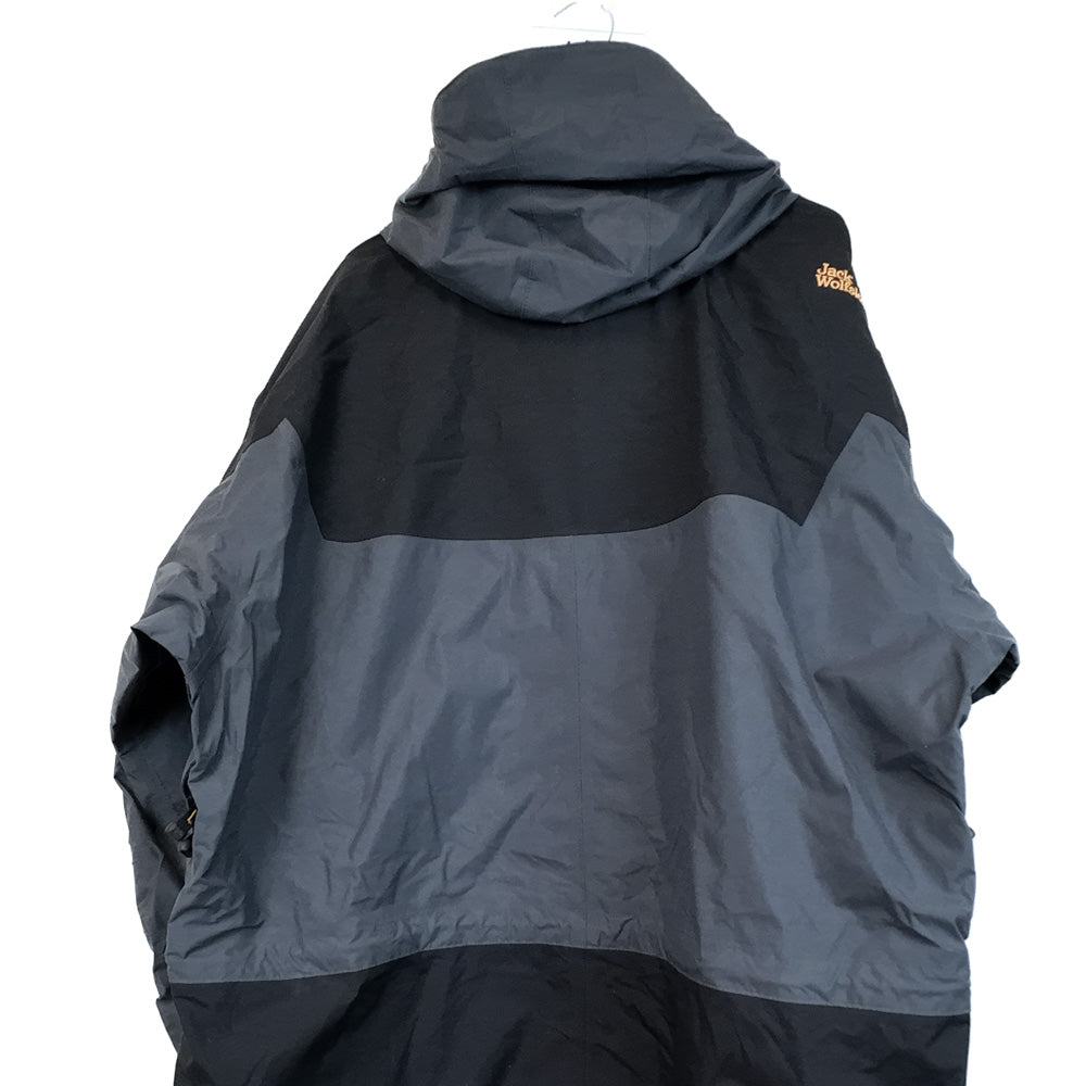 VIN-OUTW-35661 Preloved μπουφάν unisex γκρι Jack Wolfskin 3XL