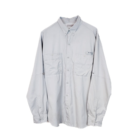 VIN-SHI-33898 Preloved πουκάμισο unisex Columbia XL