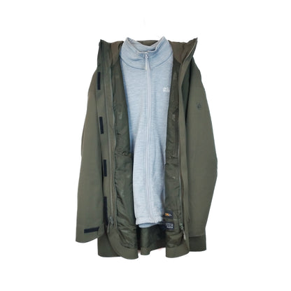 VIN-OUTW-33771 Preloved μπουφάν 3 in 1 γυναικείο Jack Wolfskin L