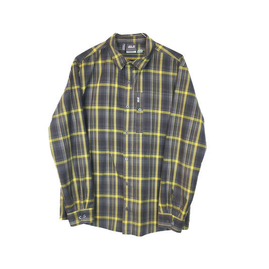 VIN-SHI-33896 Preloved πουκάμισο unisex Jack Wolfskin XL