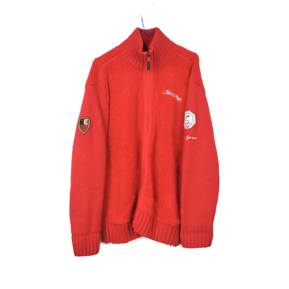 VIN-SW-33827 Preloved φλις ζακέτα ski unisex Schoffel XL