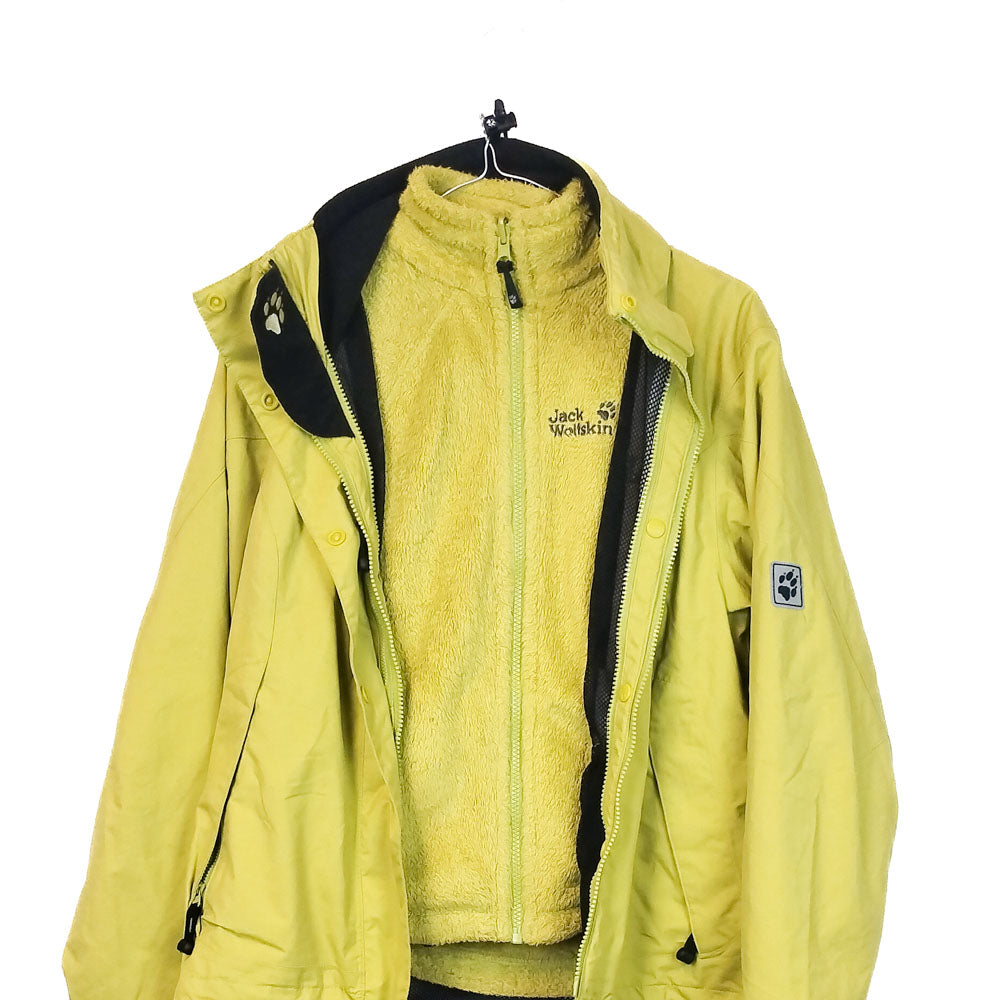 VIN-OUTW-33395 Preloved μπουφάν 3 in 1 γυναικείο Jack Wolfskin S