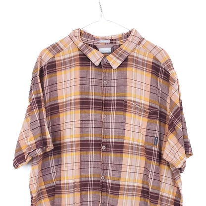 VIN-SHI-34783 Preloved πουκάμισο unisex Columbia 2XL