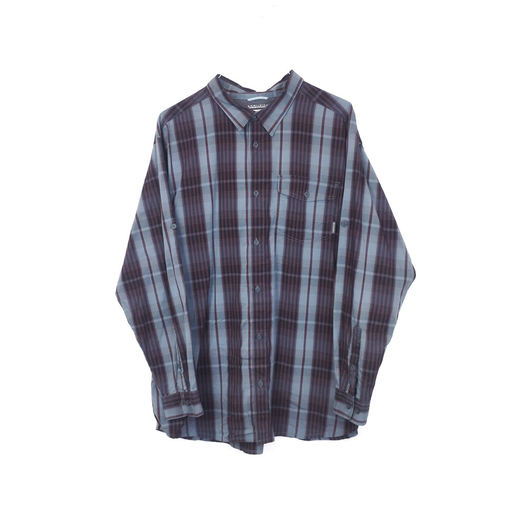 VIN-SHI-34743 Preloved πουκάμισο unisex Columbia 2XL