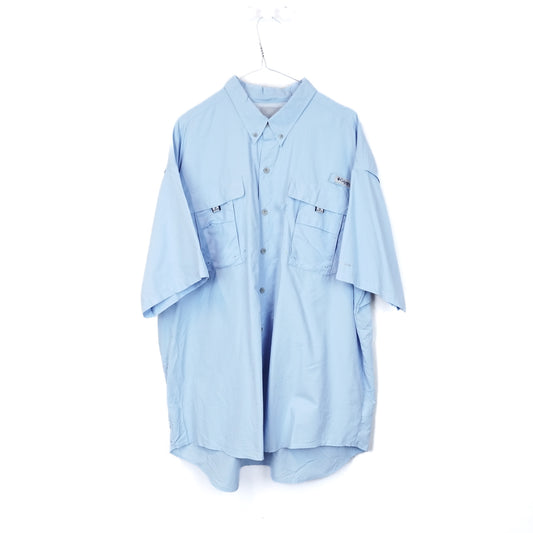 VIN-SHI-34724 Preloved πουκάμισο unisex Columbia PFG 2XL