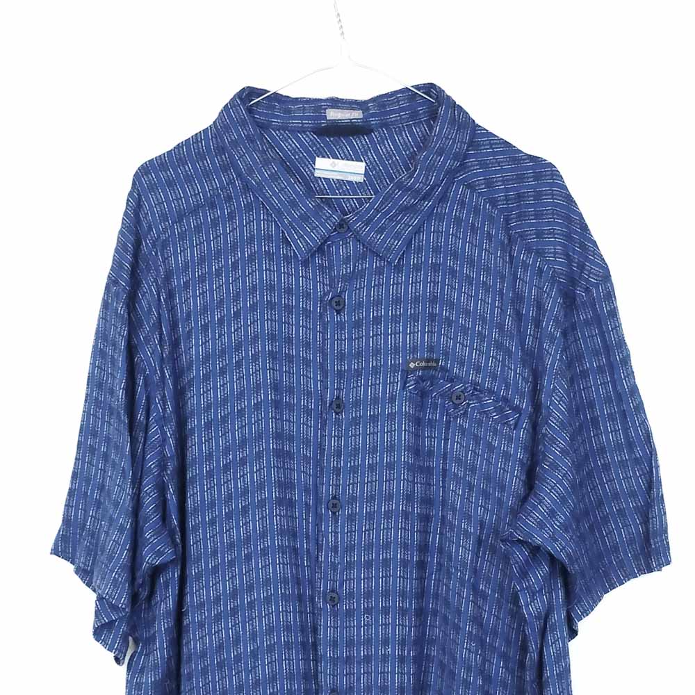 VIN-SHI-34725 Preloved πουκάμισο unisex Columbia 3XL