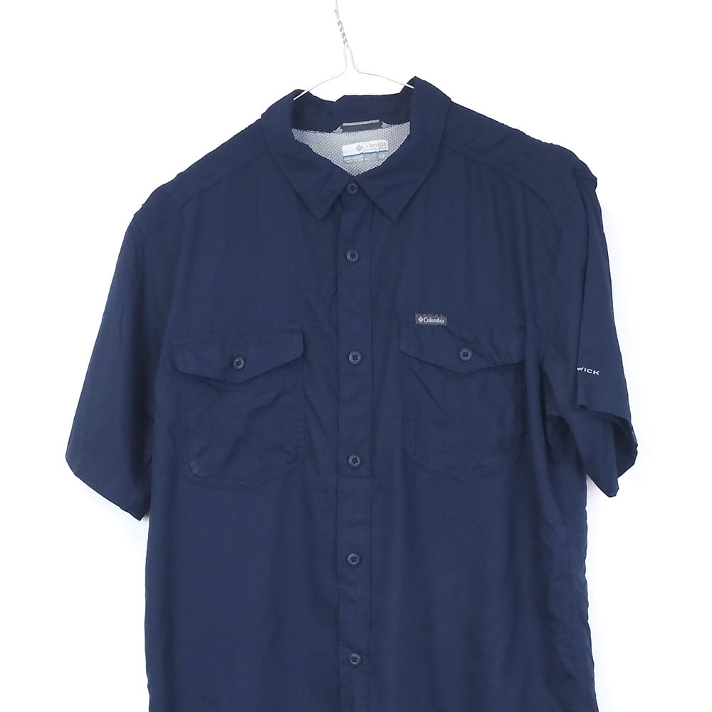 VIN-SHI-34726 Preloved πουκάμισο unisex Columbia S
