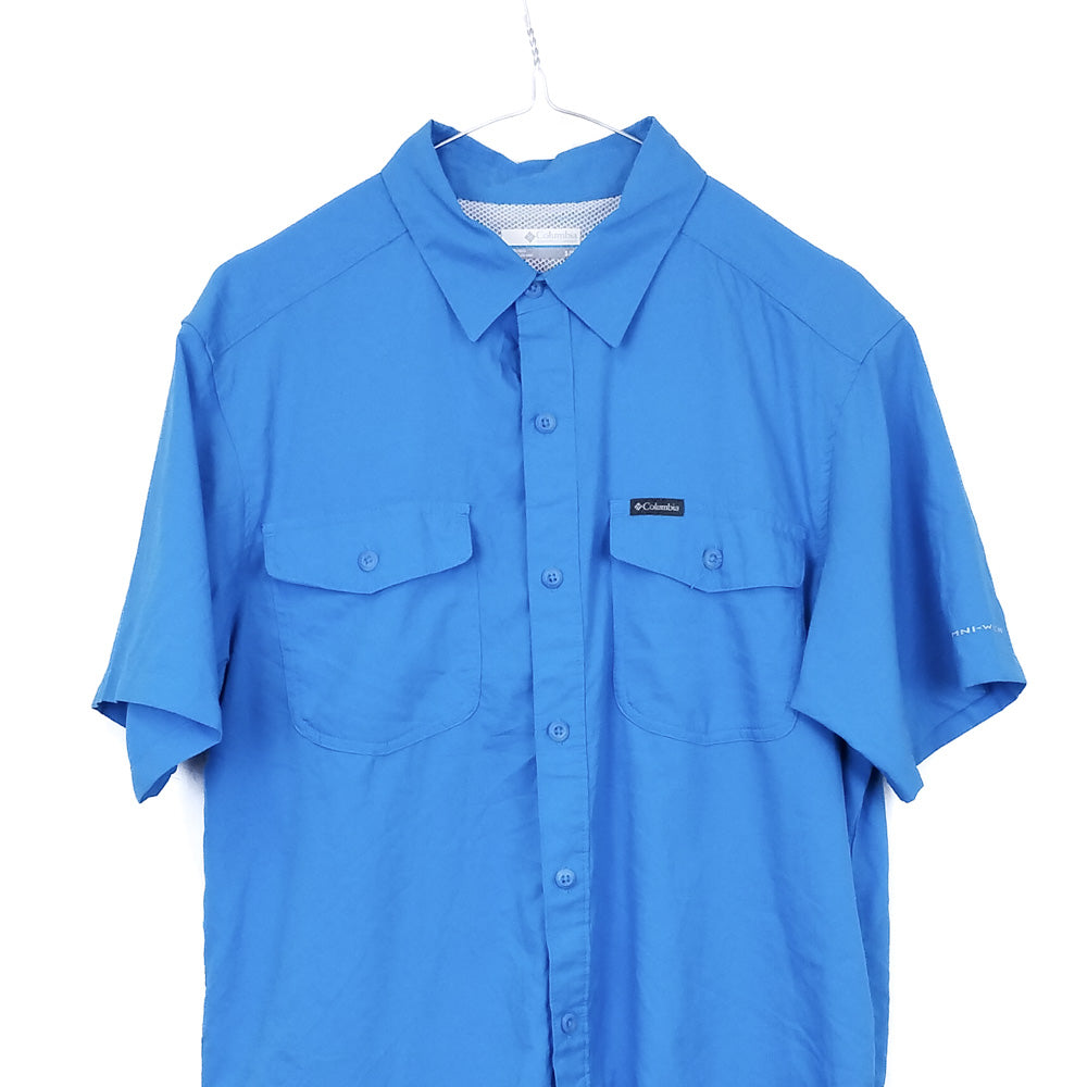 VIN-SHI-34781 Preloved πουκάμισο unisex Columbia S