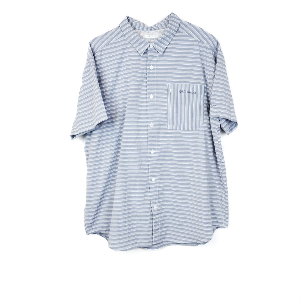 VIN-SHI-34370 Preloved πουκάμισο unisex Columbia XL