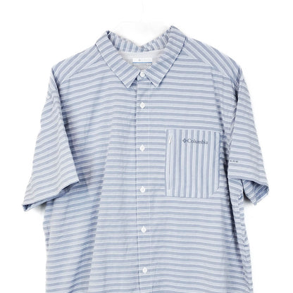 VIN-SHI-34370 Preloved πουκάμισο unisex Columbia XL