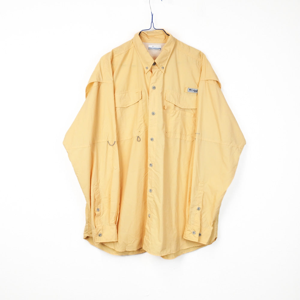 VIN-SHI-34374 Preloved πουκάμισο unisex Columbia L