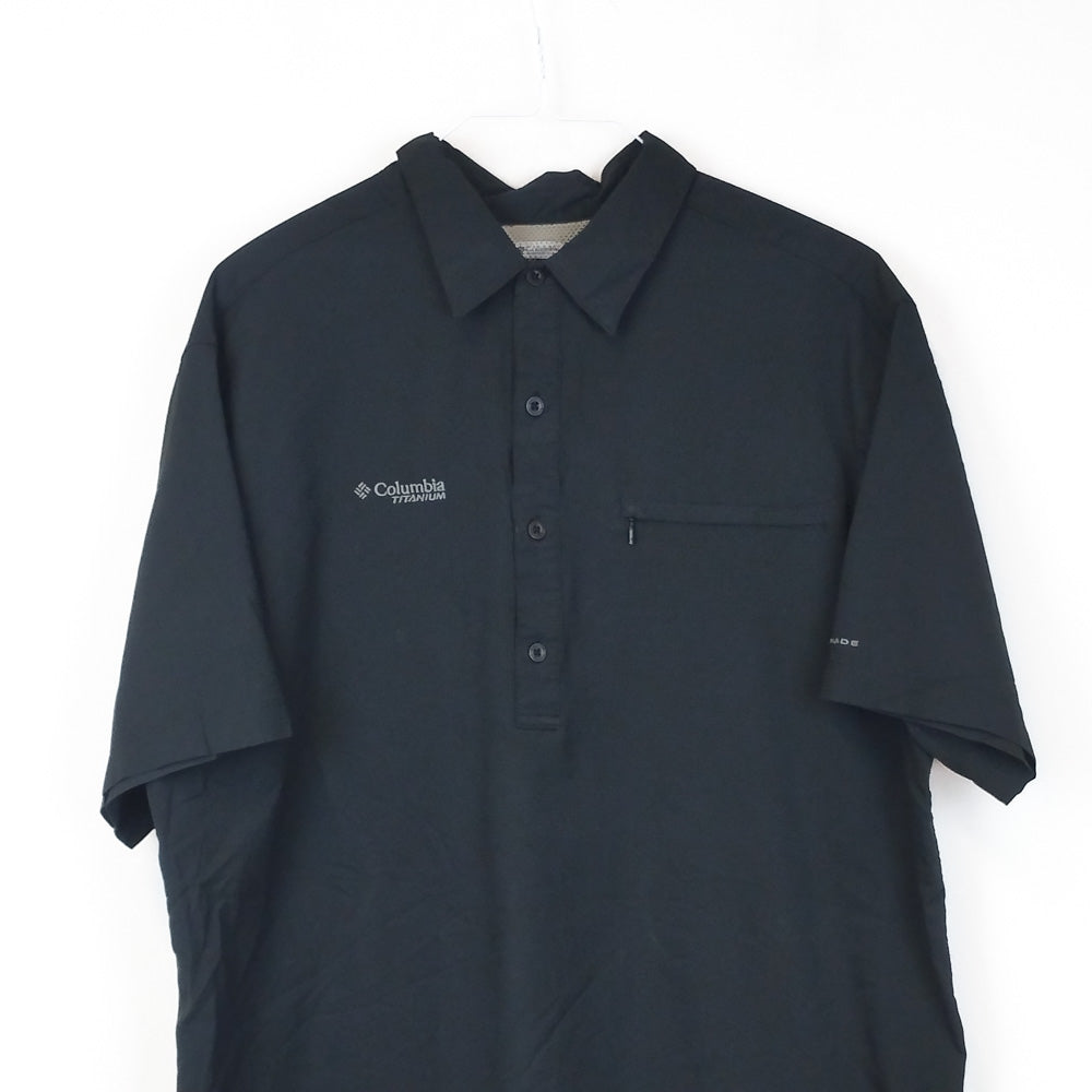 VIN-SHI-34378 Preloved πουκάμισο unisex Columbia XL