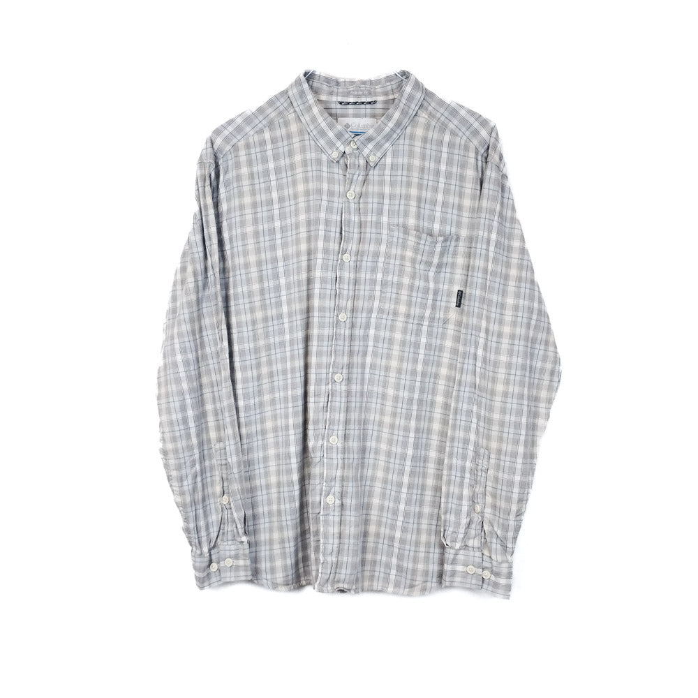 VIN-SHI-34380 Preloved πουκάμισο unisex Columbia XL