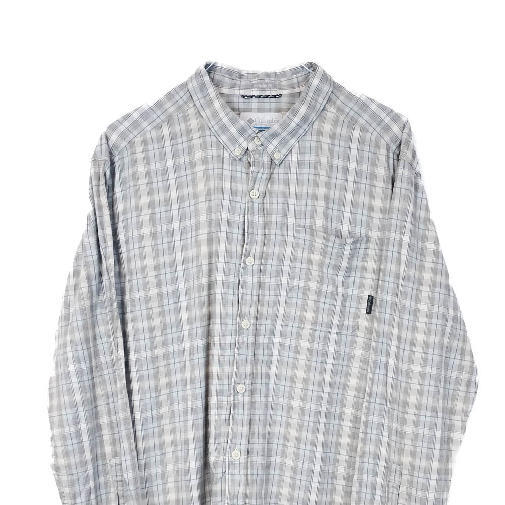 VIN-SHI-34380 Preloved πουκάμισο unisex Columbia XL