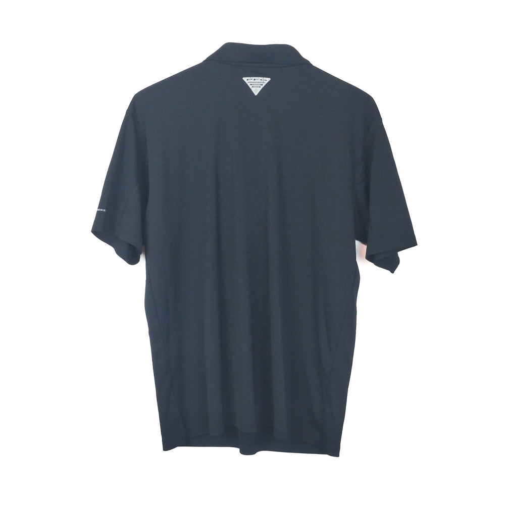 VIN-TEE-34394 Preloved T-shirt unisex μαύρο Columbia L