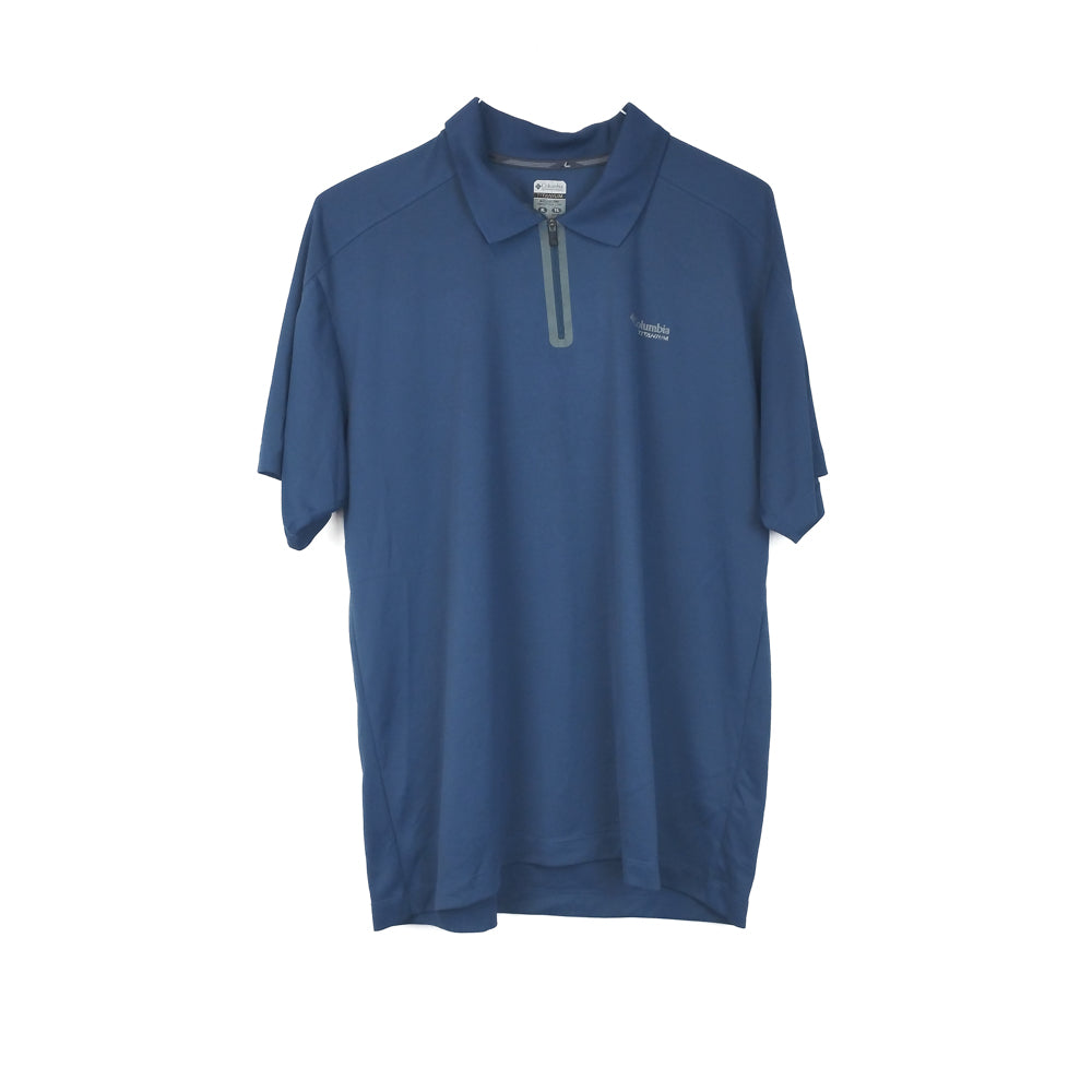 VIN-TEE-34395 Preloved T-shirt unisex μπλε Columbia XL