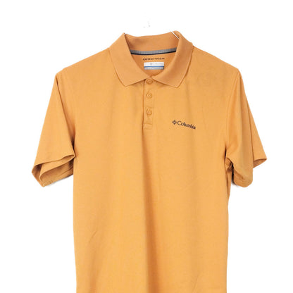 VIN-TEE-34396 Preloved T-shirt unisex μουσταρδί Columbia S