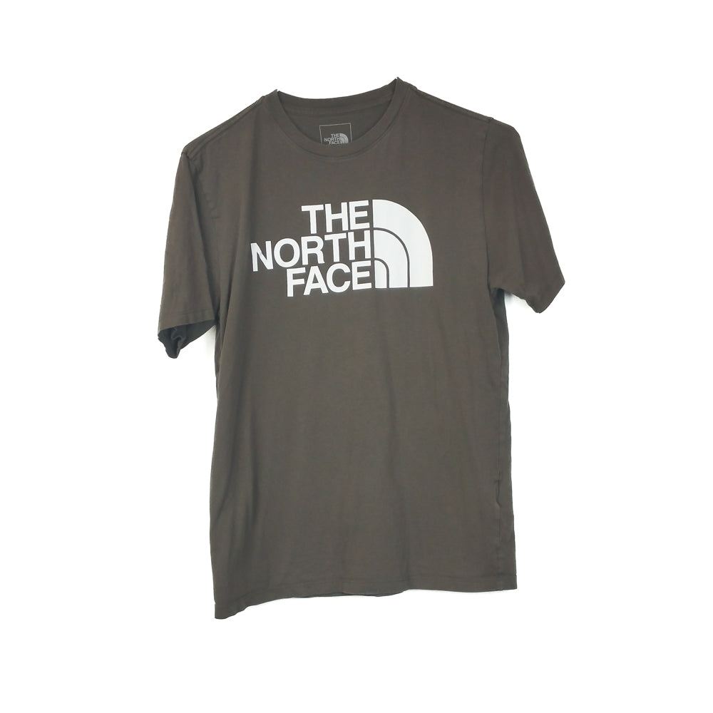 VIN-TEE-34399 Preloved T-shirt unisex χακί The North Face S