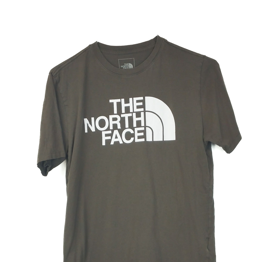 VIN-TEE-34399 Preloved T-shirt unisex χακί The North Face S