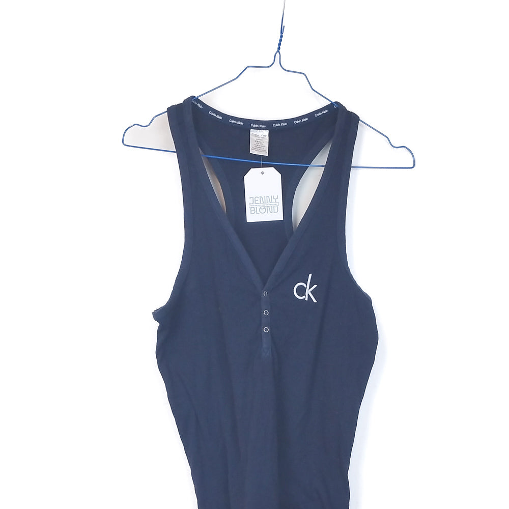VIN-TEE-35337 Preloved αμάνικο top γυναικείο Calvin Klein S