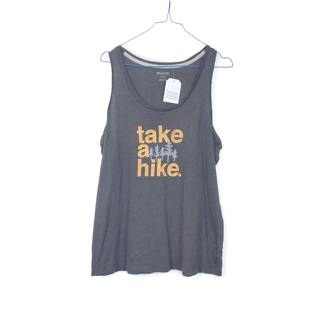VIN-TEE-35339 Preloved αμάνικο top γυναικείο Columbia XL
