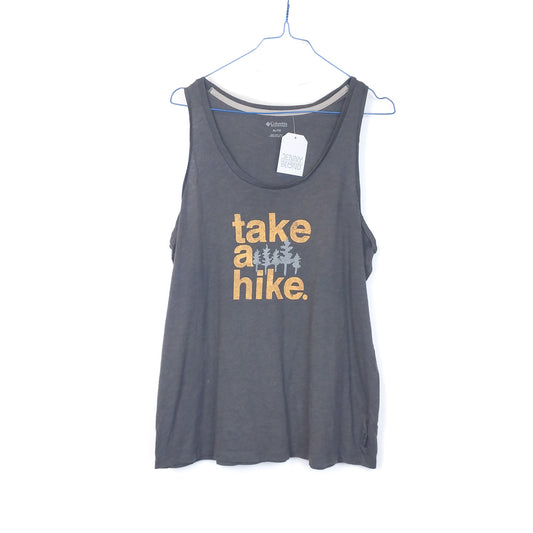 VIN-TEE-35339 Preloved αμάνικο top γυναικείο Columbia XL