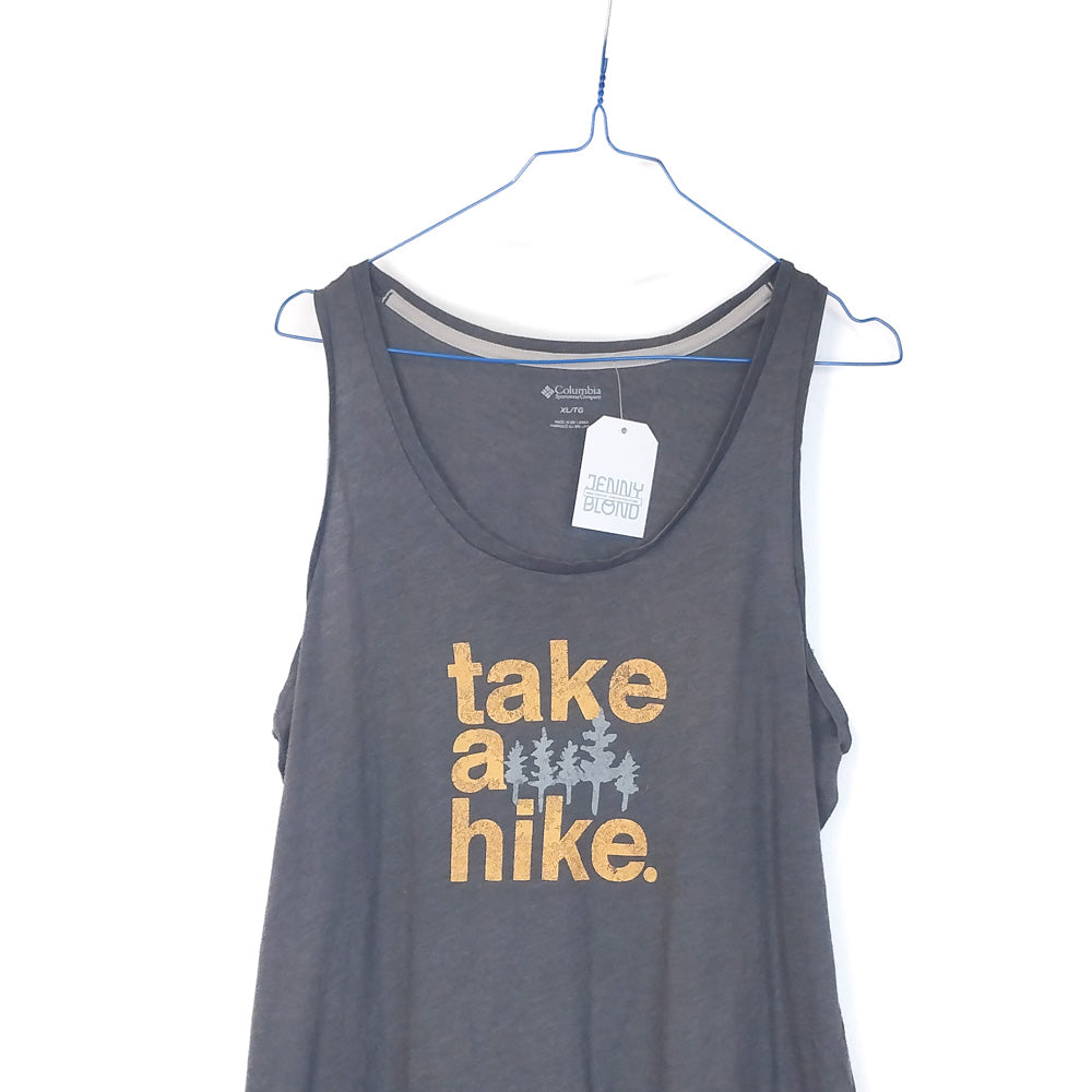 VIN-TEE-35339 Preloved αμάνικο top γυναικείο Columbia XL