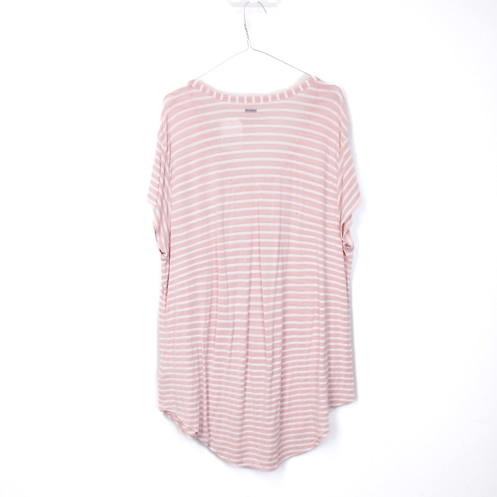 VIN-TEE-35372 Preloved T-shirt γυναικείο Columbia XL