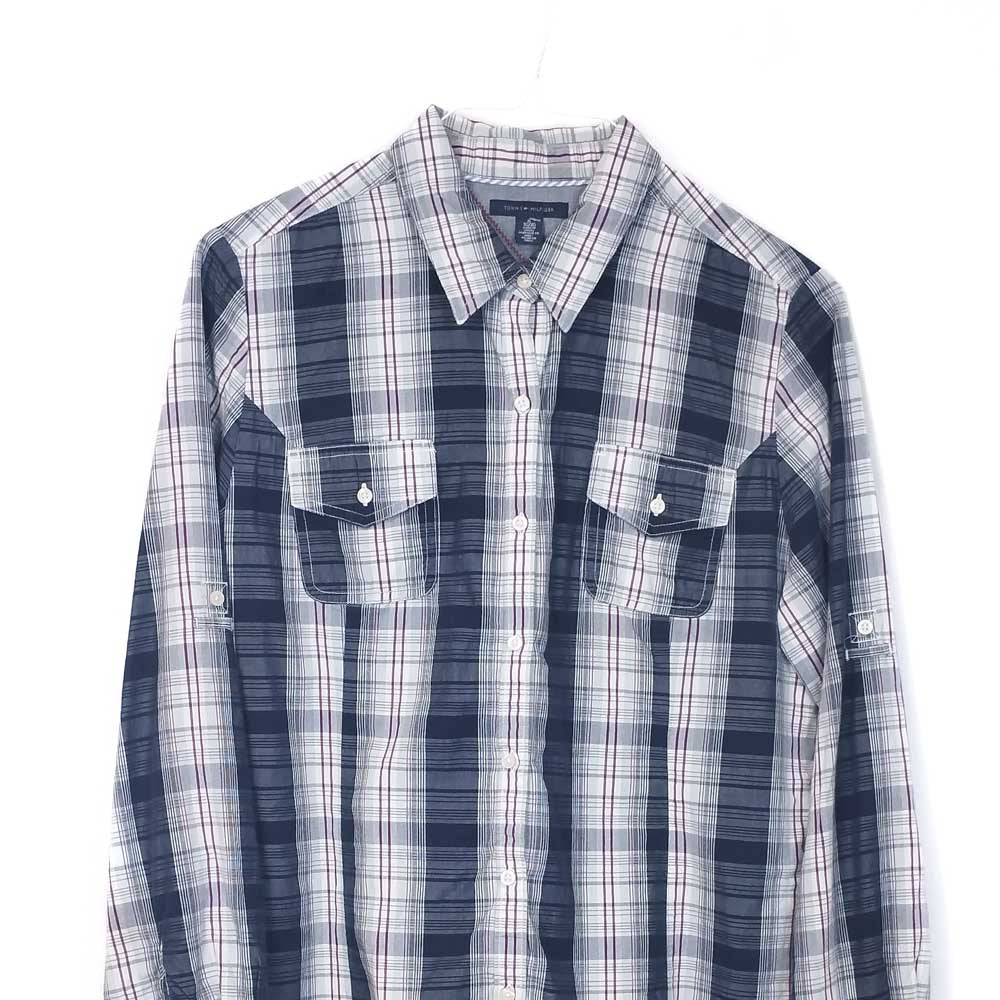 VIN-SHI-35382 Preloved πουκάμισο γυναικείο Tommy Hilfiger XL