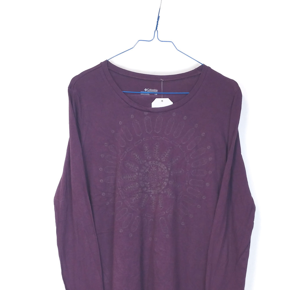 VIN-TEE-35374 Preloved μπλούζα γυναικεία Columbia L