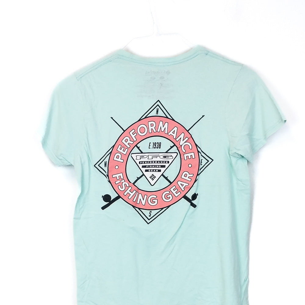 VIN-TEE-35351 Preloved T-shirt γυναικείο Columbia S