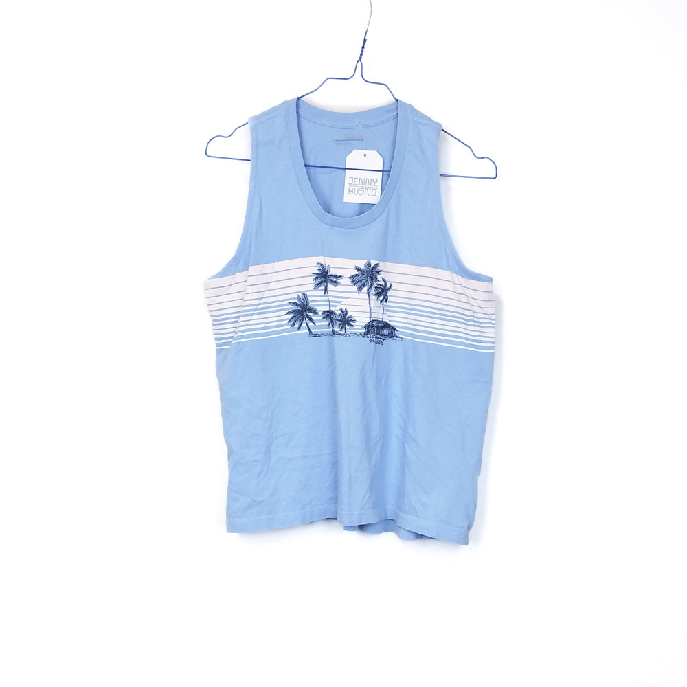 VIN-TEE-35333 Preloved αμάνικο top γυναικείο Columbia L