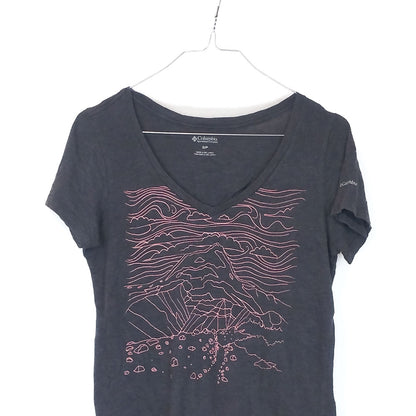 VIN-TEE-34872 Preloved T-shirt γυναικείο Columbia S