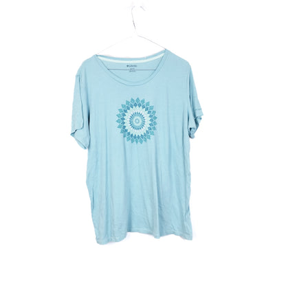VIN-TEE-34876 Preloved T-shirt γυναικείο Columbia XL