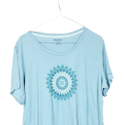 VIN-TEE-34876 Preloved T-shirt γυναικείο Columbia XL