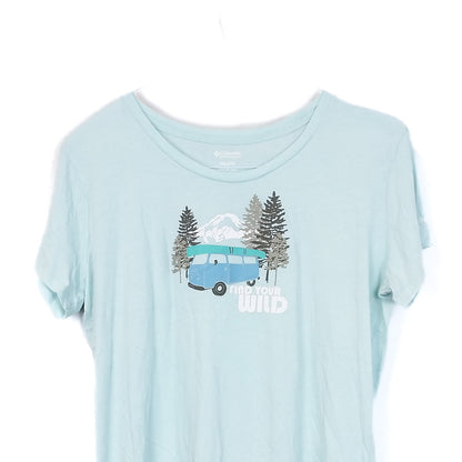 VIN-TEE-34870 Preloved T-shirt γυναικείο Columbia 2XL