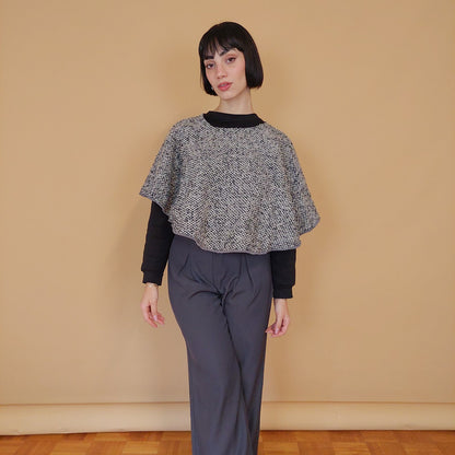 VIN-OUTW-29412 Vintage μάλλινο τοπ S