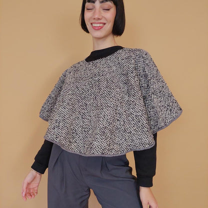 VIN-OUTW-29412 Vintage μάλλινο τοπ S