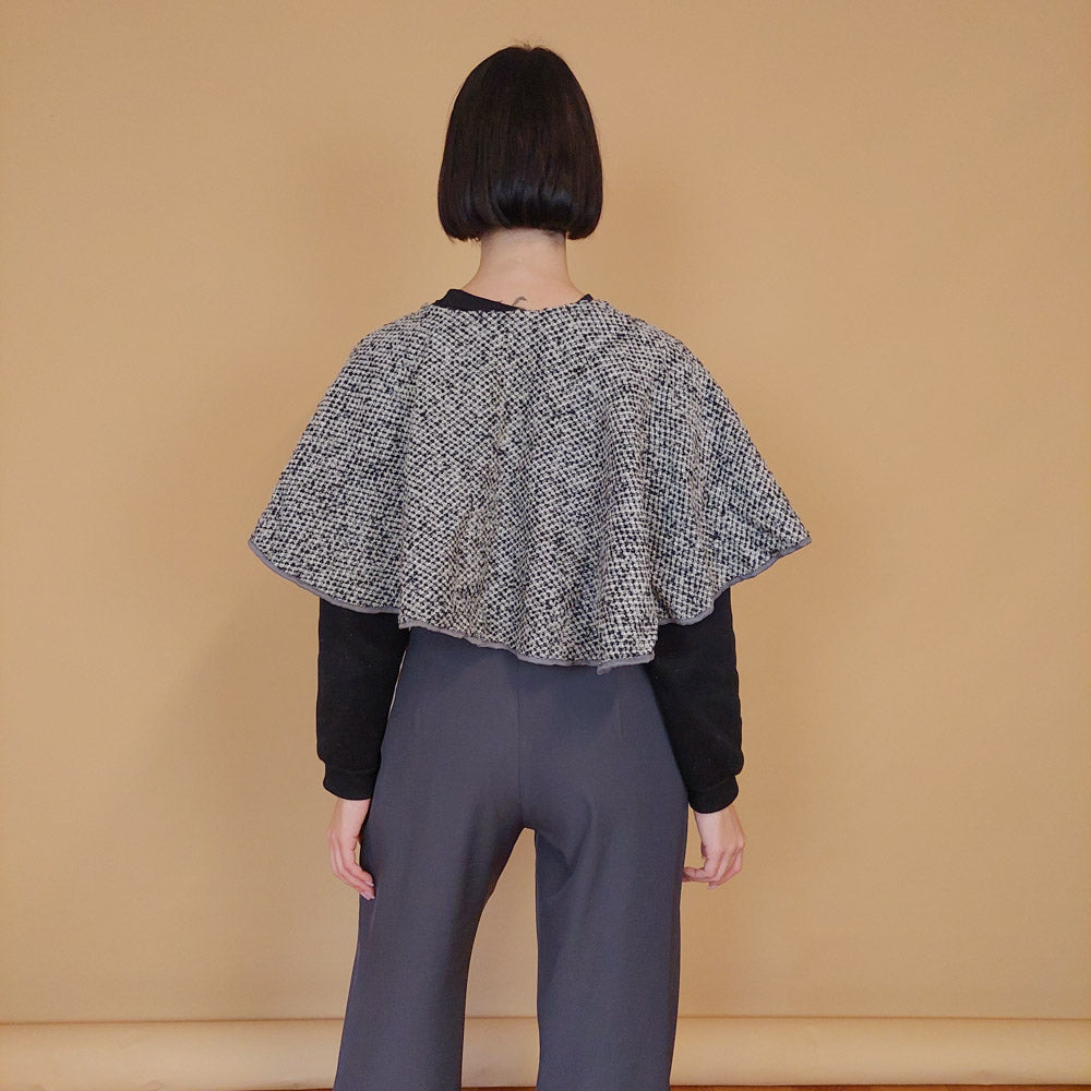 VIN-OUTW-29412 Vintage μάλλινο τοπ S