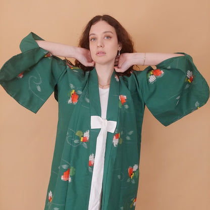 VIN-JAP-34932 Vintage ιαπωνικό kimono αυθεντικό S-M
