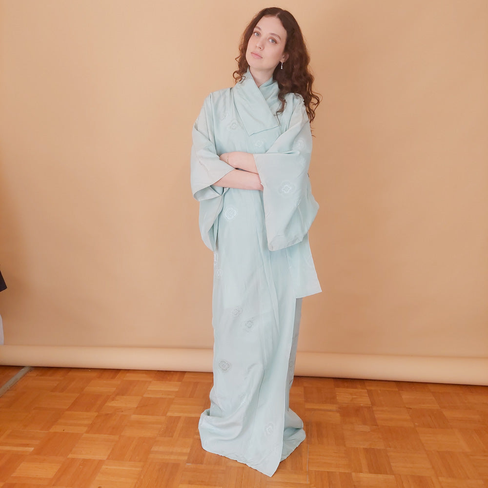 VIN-JAP-34931 Vintage ιαπωνικό kimono αυθεντικό Free size