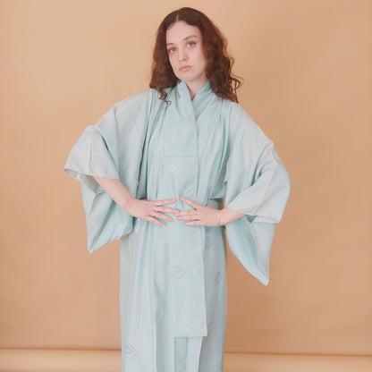 VIN-JAP-34931 Vintage ιαπωνικό kimono αυθεντικό Free size