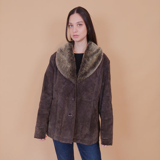 VIN-OUTW-32503 Vintage δερμάτινο jacket L