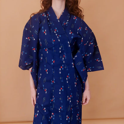 VIN-JAP-34933 Vintage ιαπωνικό kimono αυθεντικό Free size