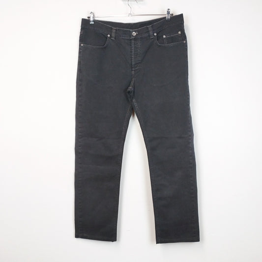 VIN-TR-27081 Vintage παντελόνι μαύρο 2XL