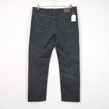 VIN-TR-27081 Vintage παντελόνι μαύρο 2XL
