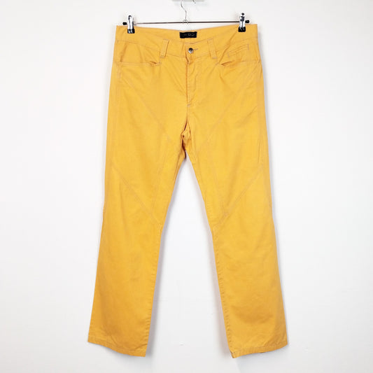 VIN-TR-27079 Vintage παντελόνι μουσταρδί L-XL